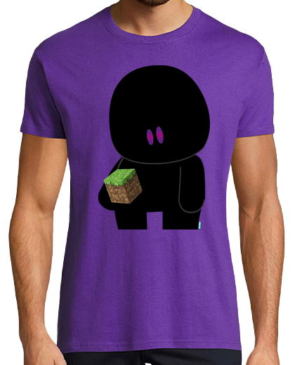 Image of minecraft bubble enderman