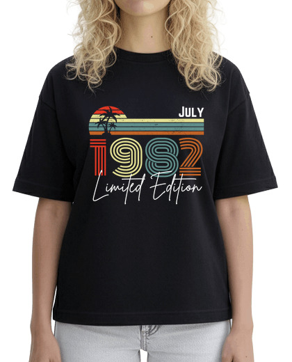Image of 40 years july 1982 vintage limited