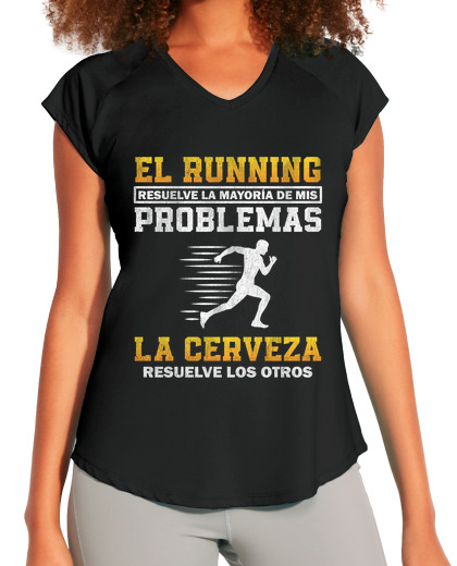 Image of running solves my problems