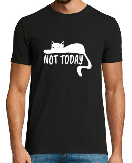 Image of Cat Not Today Funny Lazy Cat