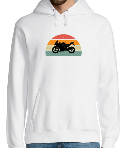 Sudadera Con Capucha Para Hombre regalo de motociclista para hombre de m laTostadora