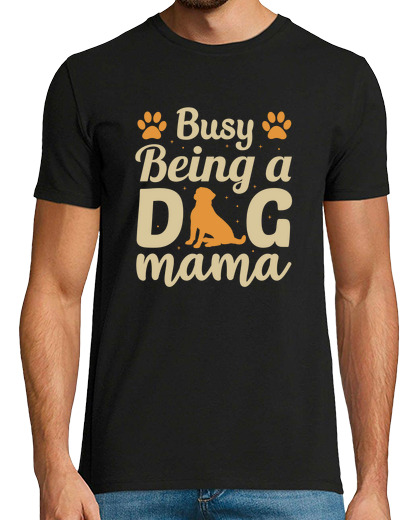 Image of busy being a dog mama dog daddy dog mom dogfather dog