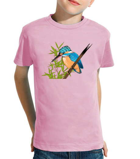 T-shirt bambino manica corta martin pescatore