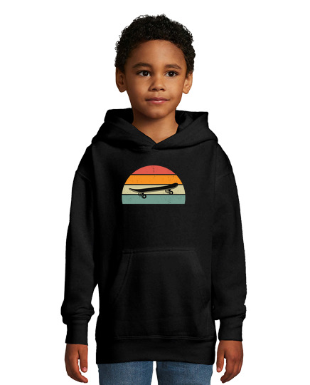 Sweat À Capuche Pour Enfant skate vintage cadeau skateur homme