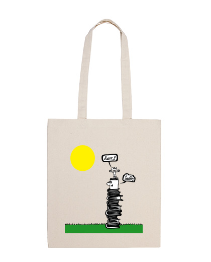 Image of bag reading is growing