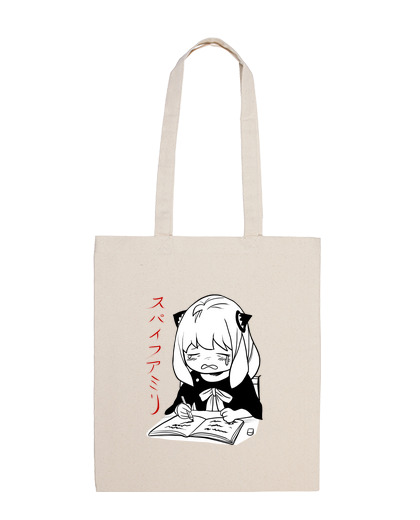 Image of spy x family tote bag