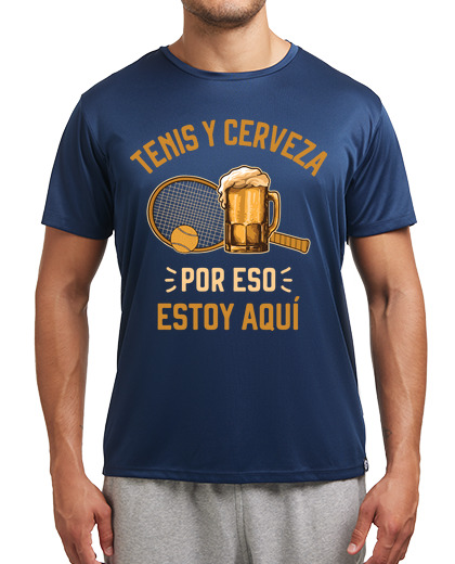 Image of tenis y cerveza tennis para tenista