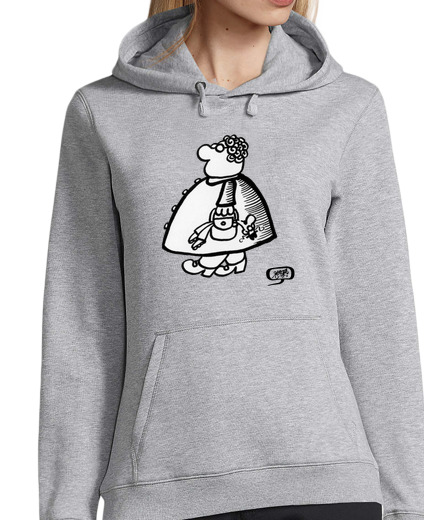 Sweat-shirt À Capuche Pour Femme sweat shell et mariano