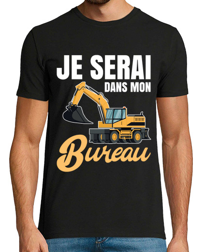 Image of I will be in my backhoe loader office