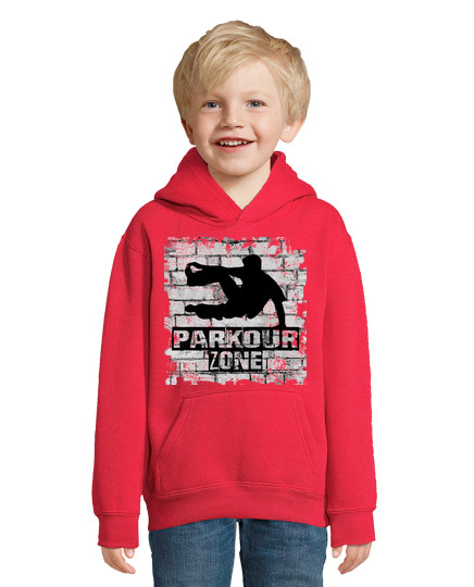 Sweat À Capuche Pour Enfant design 2512585, parkour