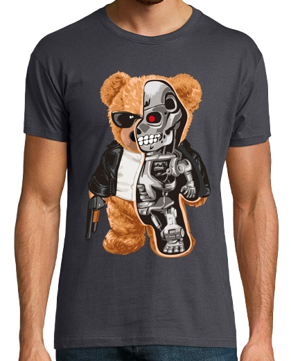 Image of robotic bear teddy robot bear terminator robotics geek