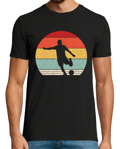 Image of soccer footballer soccer field football