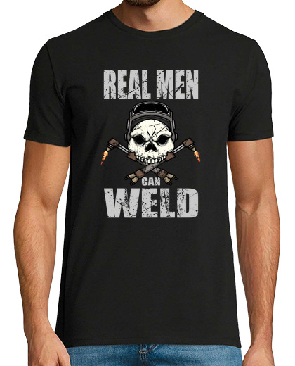 Image of Welding Metal Real Men Can Weld Welder