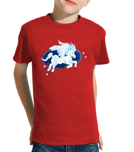 Tee Shirt Pour Enfant Manche Courte pégase