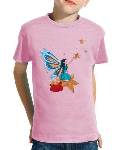 T-shirt bambino manica corta fairy decorator