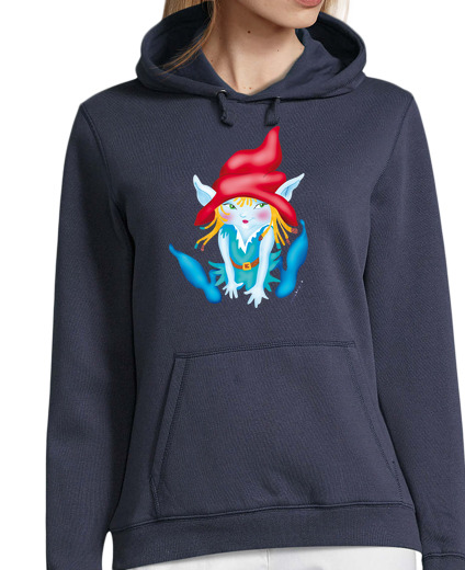 Sweat-shirt À Capuche Pour Femme saut elf