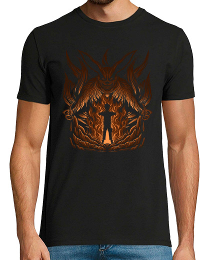 Camiseta bestia demonio de nueve colas y el ninj
