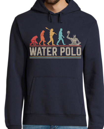 Sweat-shirt À Capuche Pour Homme évolution du water-polo water-polo