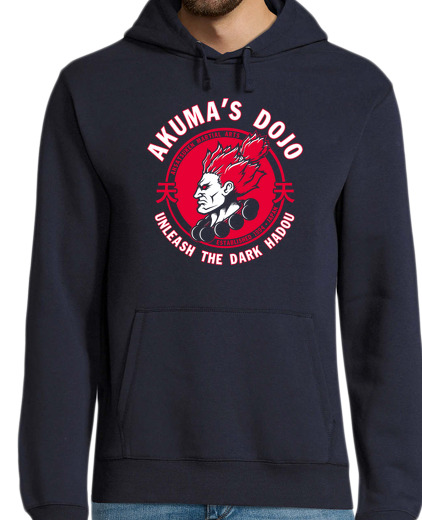 Sweat-shirt À Capuche Pour Homme démon dojo