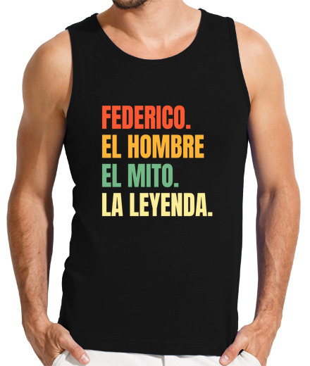 Camiseta Nombre Federico Cumpleanos Regalo Anos