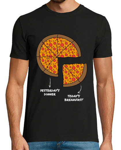 Image of breakfast pizza guy shirt