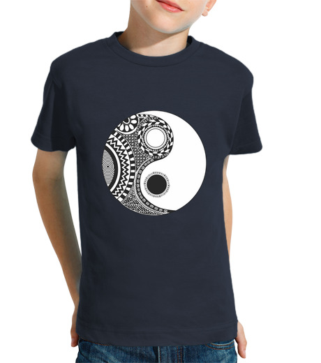 T-shirt bambino manica corta Yin Yang