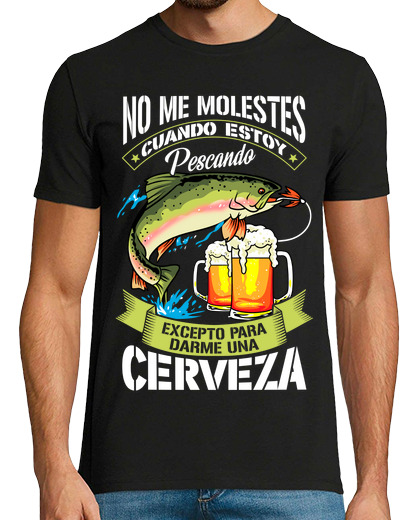 Image of fishing and beer do not disturb fisherman sport fishes humor alcohol