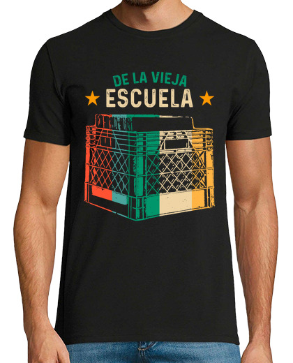 Image of old school box vinyl records music deejay retro 80s