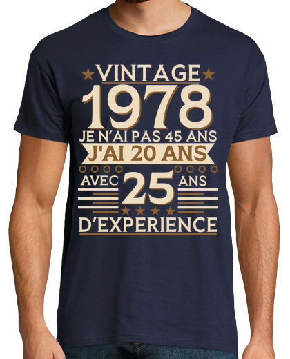 Camiseta 20 años con 25 años de experiencia