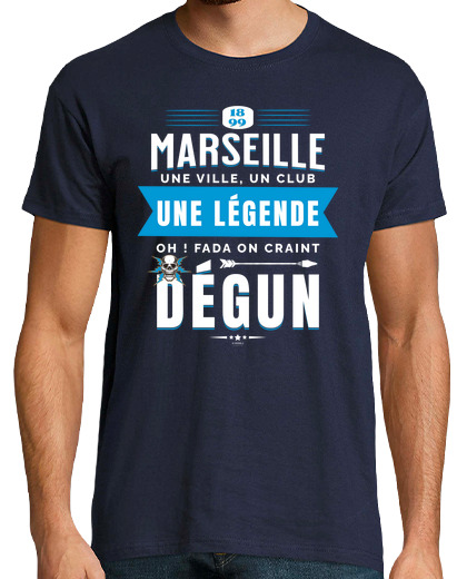 Camiseta marsella tememos dégun