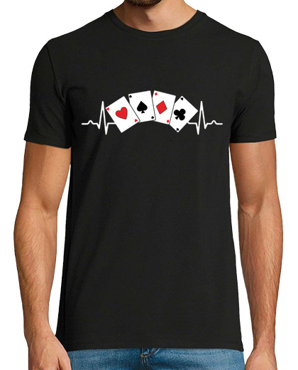 Image of heartbeat cards aces poker heart electro game casino