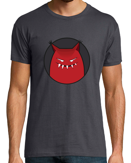 Image of Evil Grinning Monster With Pointy Ears T-Shirt