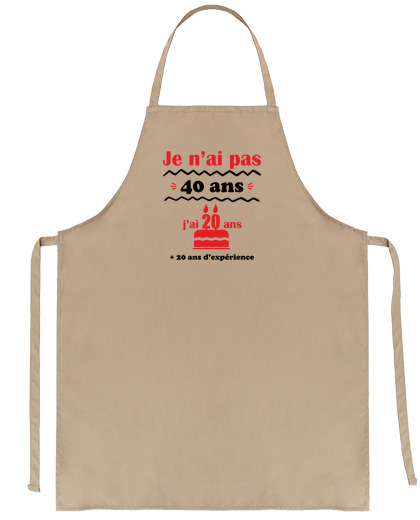 Image of not 40 years old 40th birthday gift