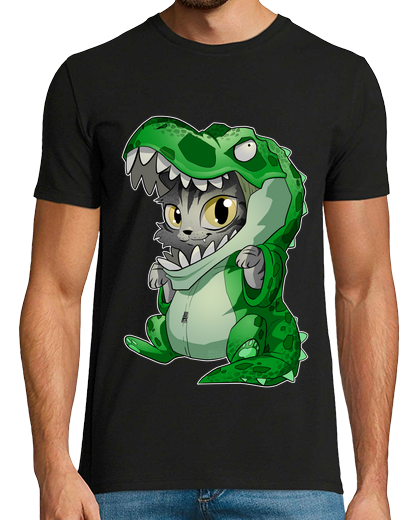 Image of dino cat