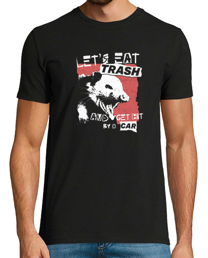 Image of lets eat trash and get hit by a car