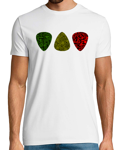 Image of guitar pick design