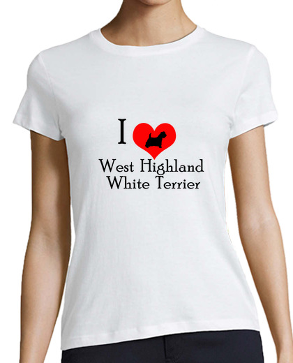 Image of i love west highland white terrier