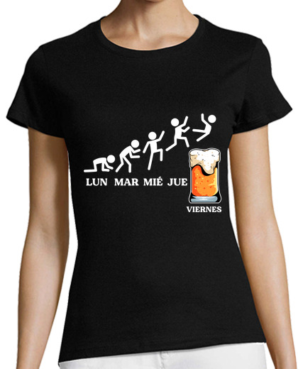 Image of evolution work week friday beer humor beers alcohol funny