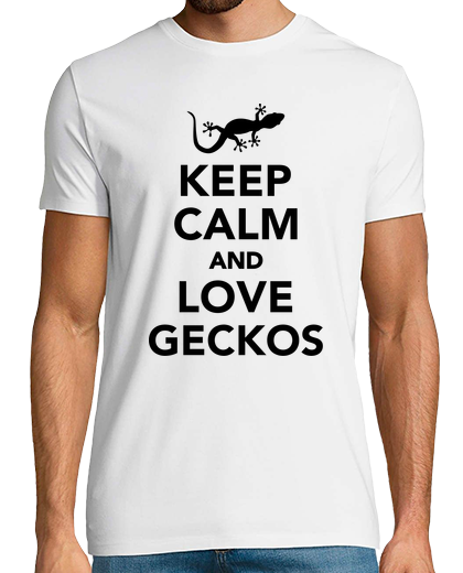 Image of Keep calm and love geckos
