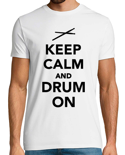 Image of Keep calm and drum on
