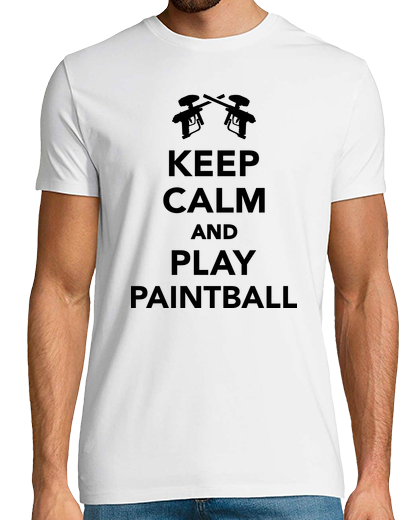 Image of Keep calm and play Paintball