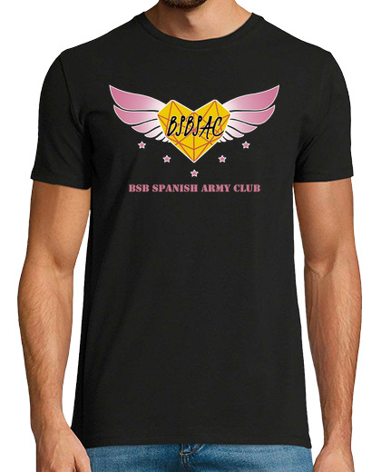 Image of pink unisex t- t shirt 1 face