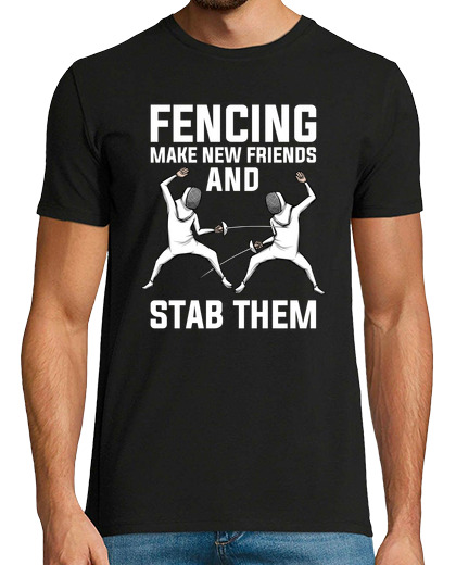 Image of fencing make new friends and stab them fencer