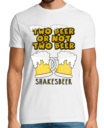 Image of cooltee two beer or not to beer. only available in a trowel