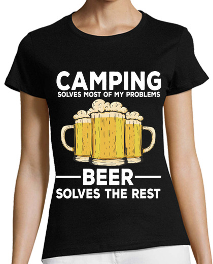 Image of camping and beer camping gift idea