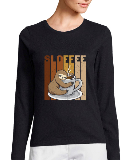 Image of sloffee sloth with coffee espresso