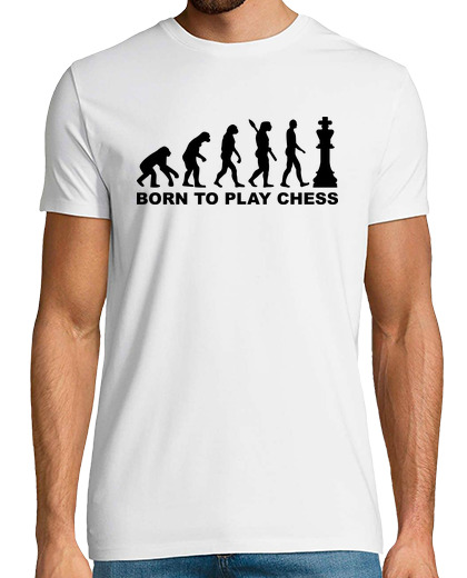 Image of Evolution born to play chess
