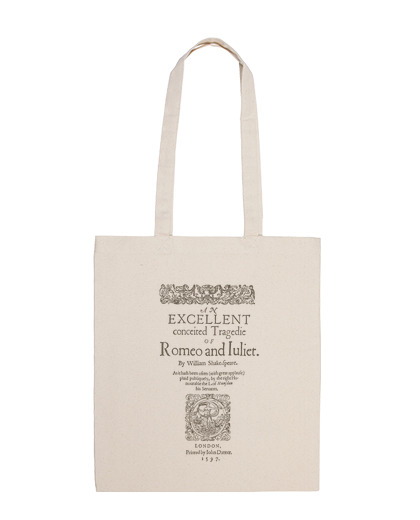 Bolsa De Tela Romeo and Juliet, 1597 (ligth Tees) laTostadora