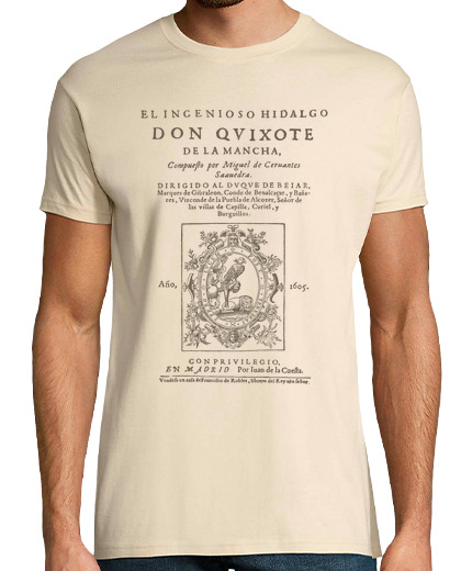 Image of cervantes. don quixote (light tees)