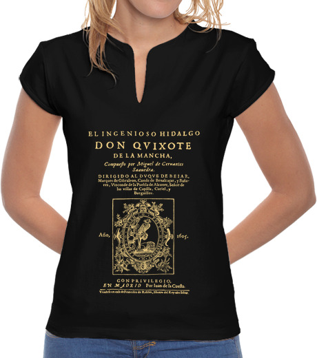 Image of cervantes. don quixote (dark tees)